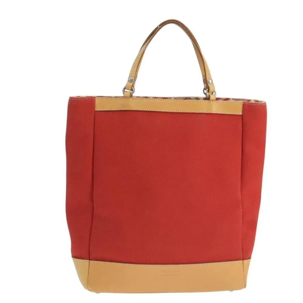 Burberry Blue Label Tote Bag Red